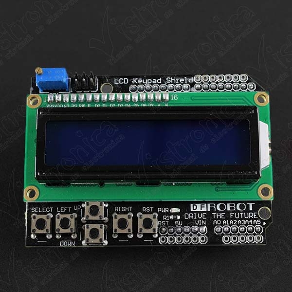 LCD Keypad Shield para Arduino Genérico - 1