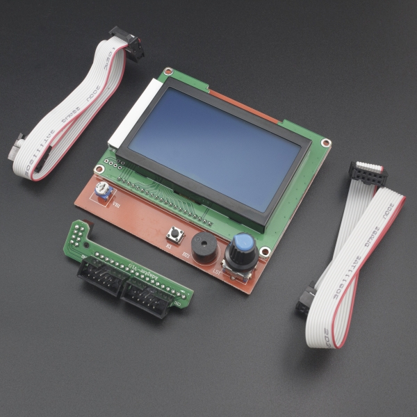 Controladora LCD 128x64 RAMPS Para Impresora 3D  - 1
