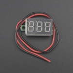 Mini Volti­metro 7 SEG Azul 4.5V~30V Genérico - 1