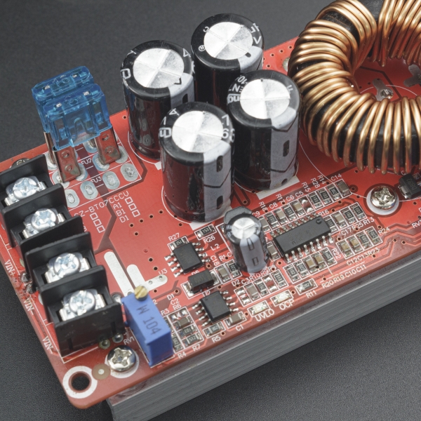 CONVERTIDOR DC-DC TIPO BOOST STEP-UP DE 1200W (SIN VENTILADOR) Genérico - 4