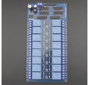 Módulo Relé de 16 Canales 12V con Optoacoplador Genérico - 2
