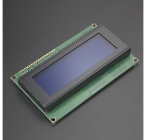 LCD 20x4 Backlight Azúl Genérico - 1