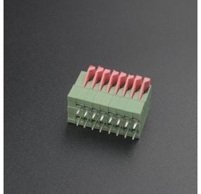 Bornera Terminal Spring o De Resorte 8P Para PCB EX141R Genérico - 1
