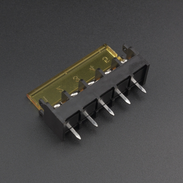 BORNERA TERMINAL BLOCK HB9500 5P 9.5MM CON TAPA Genérico - 1