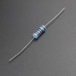 Resistencia 47 OHM Metal Film Axial 1/2W 1% Genérico - 1
