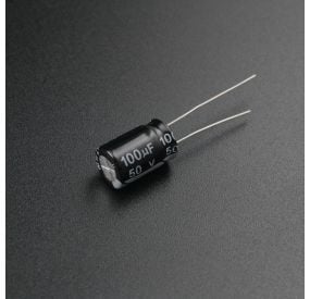 Capacitor Electrolítico De Aluminio 100uF 50V 8*12 MM  - 1