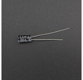 Capacitor Electrolítico De Aluminio 2.2uF 50V 4x7 MM  - 1