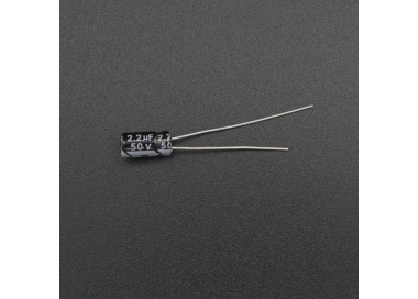 Capacitor Electrolítico De Aluminio 2.2uF 50V 4x7 MM  - 1