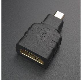 Conector Adaptador HDMI Hembra a Micro HDMI Macho  - 2