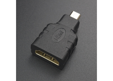 Conector Adaptador HDMI Hembra a Micro HDMI Macho  - 2