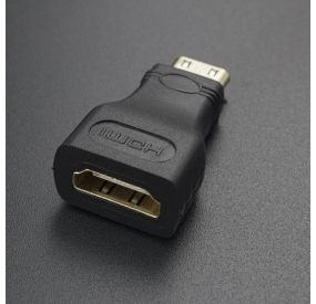 Conector Adaptador HDMI Hembra a Mini HDMI Macho  - 2