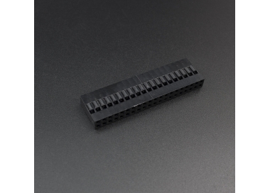 Conector Dupont 2x20P Hembra sin terminal metálico.  - 3