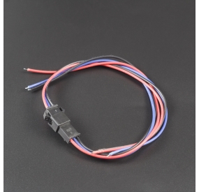 Conector Adaptador 3P JST-SM Macho - Hembra 2.54mm