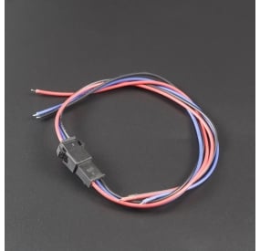 Conector Adaptador 3P JST-SM Macho - Hembra 2.54mm