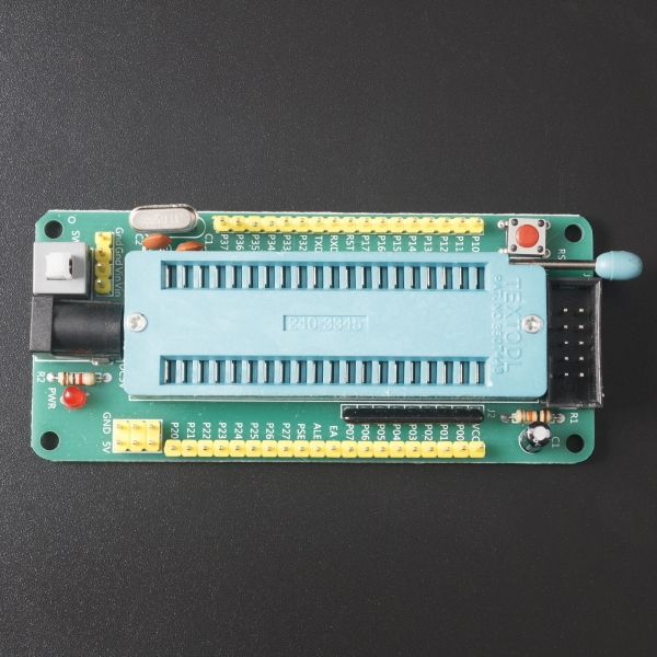 Placa de Desarrollo CON zocalo ZIF PARA MICROCONTROLADORES AVR Y MCU DE ITYTARG