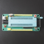 Placa de Desarrollo CON zocalo ZIF PARA MICROCONTROLADORES AVR Y MCU DE ITYTARG