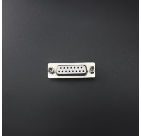 Conector DB15 HEMBRA 2 Líneas RECTO Para PCB