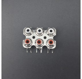 Terminal Rca Jack, Para Montar En Chasis 2