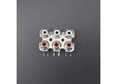 Terminal Rca Jack, Para Montar En Chasis 2