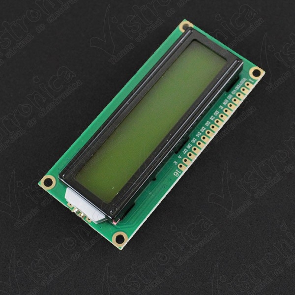 LCD 1602 Backlight Verde Genérico - 2