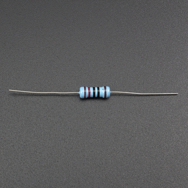 Resistencia 1.2 MOHM Metal Film Axial 1/2 W 1% Genérico - 2