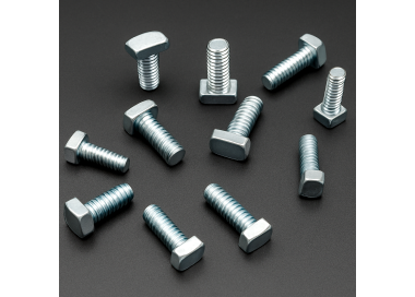 Tornillo en T tipo 30 con rosca M6 x 20 mm para perfiles industriales de aluminio