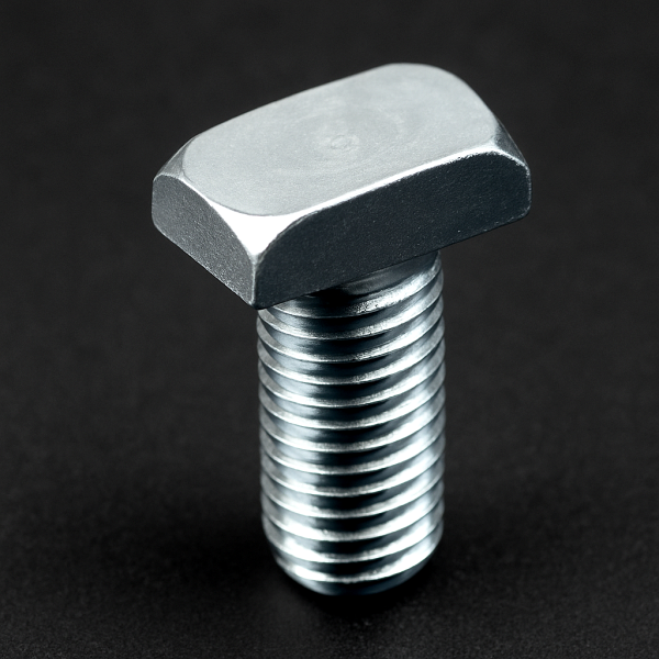 Tornillo en T tipo 30 con rosca M6 x 20 mm para perfiles industriales de aluminio