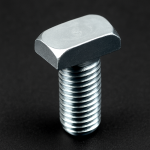 Tornillo en T tipo 30 con rosca M6 x 20 mm para perfiles industriales de aluminio