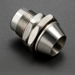 Soporte Metálico para LED Indicador F5 de 5MM con Cubierta Redonda