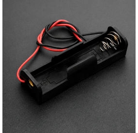 Porta Batería AA para 1 Pilas Sin Tapa con Cable para Conexión Rápida