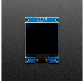 Pantalla OLED 1.5" 128x128 SH1107 I2C para Proyectos Electrónicos