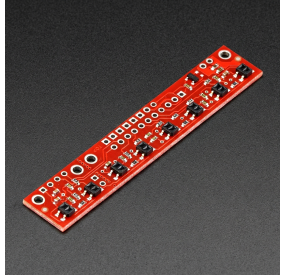 Sensor de Reflectancia QTR-8RC - Array Infrarrojo para Seguimiento de Línea Item: 961