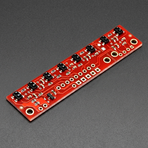 Sensor de Reflectancia QTR-8RC - Array Infrarrojo para Seguimiento de Línea Item: 961