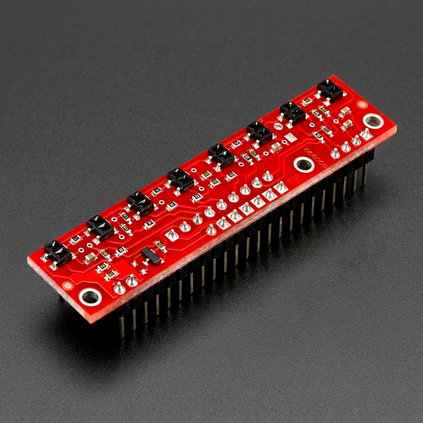 QTR-8A Reflectance Sensor Array Item 960 - Sensor de Reflexión Infrarrojo Preciso