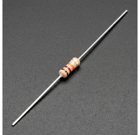 Resistencias 2 KOhm Película de Metal Axial 1/4W 1% Paquete x10
