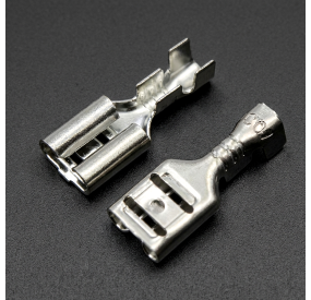 Terminal Faston Hembra 4.8 mm Conector Rápido y Seguro 4.8mm Inserto de Resorte