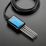 Sensor de Suelo 7 en 1 Medidor de Humedad Temperatura Conductividad Nutrientes NPK y pH Integrado para Jardinería