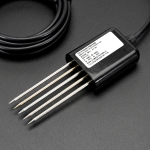 Sensor de Suelo 7 en 1 Medidor de Humedad Temperatura Conductividad Nutrientes NPK y pH Integrado para Jardinería