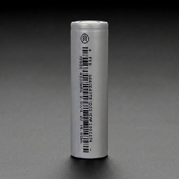 BATERÍA LI-ION FEB 18650 3.6/4.2V 4000mAH 14.40Wh