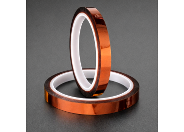 Cinta de Poliamida Kapton Resistente hasta 250°C, Un lado, 10mm x 33m
