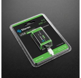 Batería recargable Li-Ion tipo 9V (cuadrada), de 400 mAh