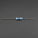 Resistencia de Película Metálica Axial 2.2 kΩ 1% - Disponible en 1W y 1/2W | Alta Precisión para Circuitos Electrónicos