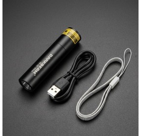 Linterna UV 365nm Luz Negra LED Ultravioleta Recargable USB-C 10W - DARKBEAM