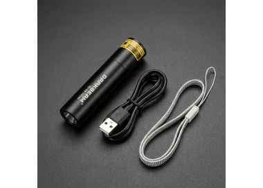 Linterna UV 365nm Luz Negra LED Ultravioleta Recargable USB-C 10W - DARKBEAM