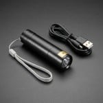 Linterna UV 365nm Luz Negra LED Ultravioleta Recargable USB-C 10W - DARKBEAM