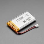 Batería Recargable Li-Po 1300 mAh 3.7V Modelo LP883048 – Ideal para GPS y Electrónicos