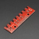 Sensor Infrarrojo QTR-8A de 8 Canales para Detección de Línea en Robots y Arduino