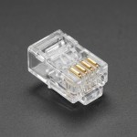 Conector RJ-11 Macho 6P4C para Teléfono y Fax – Conexión Telefónica Confiable