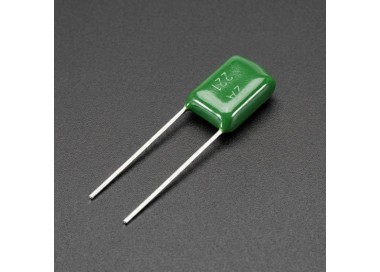 Capacitor Cerámico de Poliéster 220pF (0.22nF) 100V - 2A221J