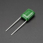 Capacitor Cerámico de Poliéster 220pF (0.22nF) 100V - 2A221J